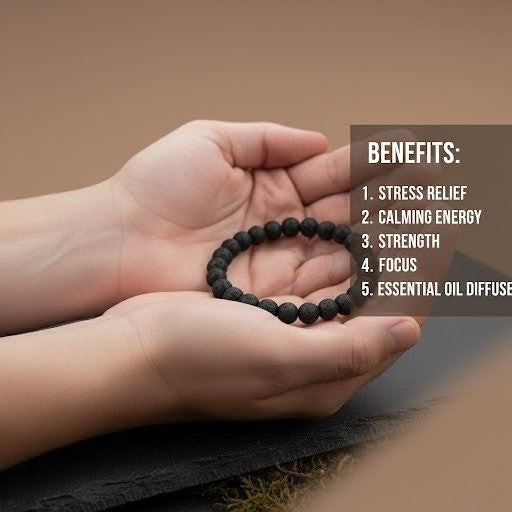 Lava Stone Bracelet